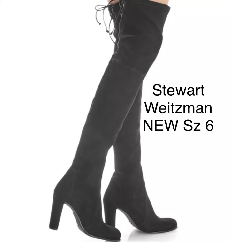 💕 Stewart Weitzman Highland Over The Knee Boots. Brand New With Box & Sleeves.